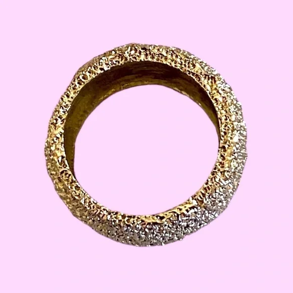 NWOT Ladies Size 7 Silver Cocktail Ring - Picture 1 of 3